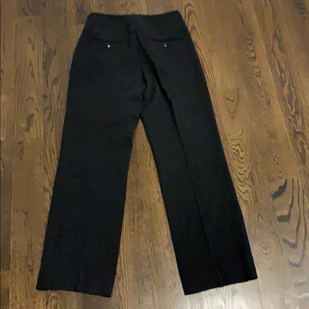Armani Collezioni Black Wide-Leg Trousers - Picture 3 of 7